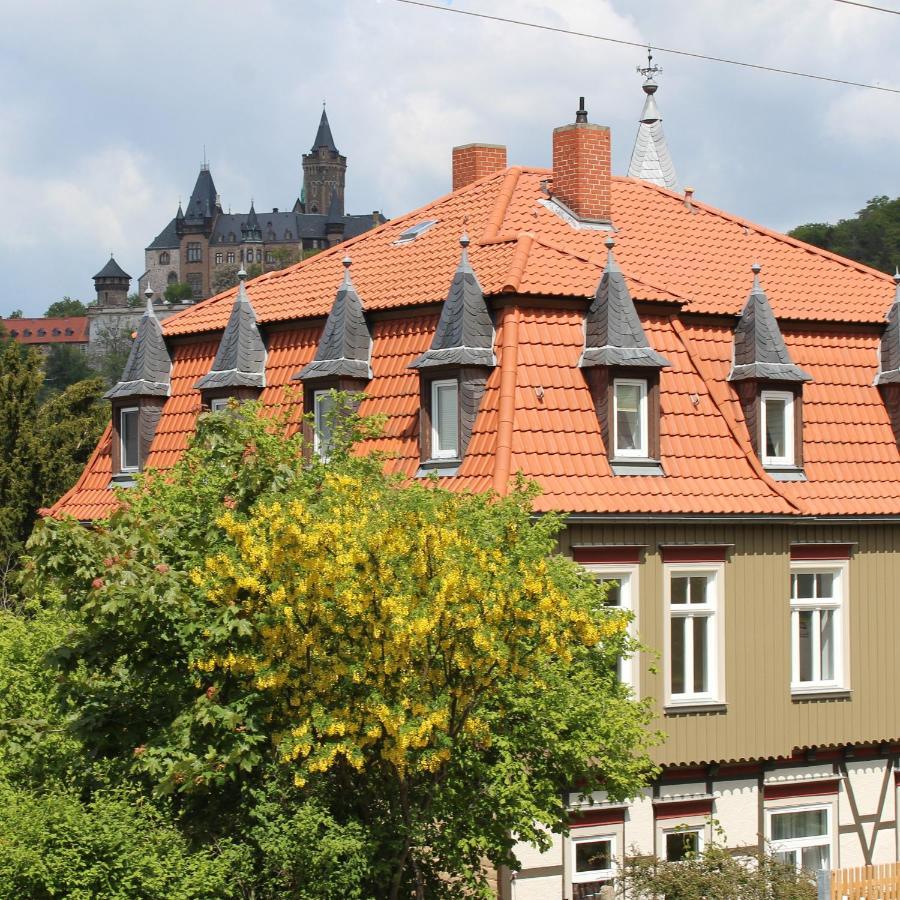 Villa Schlossblick ヴェルニゲローデ エクステリア 写真