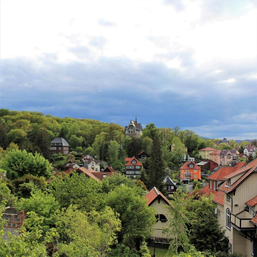 Villa Schlossblick ヴェルニゲローデ エクステリア 写真